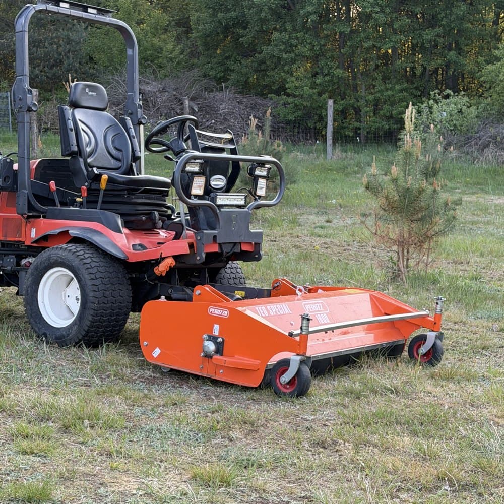Kosiarka bijakowa Kubota F3980 + Peruzzo 160 cm